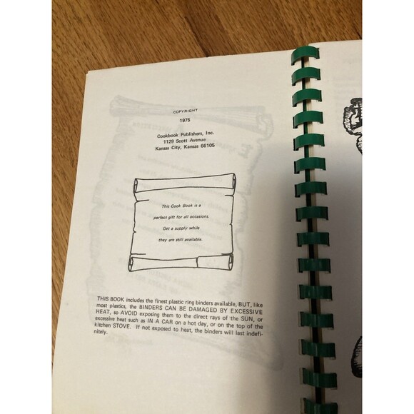 1975 Sigma Upsilon Kappa Delta Bloomington India A Recipe Cookbook Vintage - Picture 4 of 13